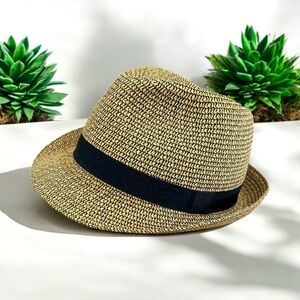 Goodfellow & Co. Unisex Adult Summer Straw Fedoras Sun Hats Size M/L